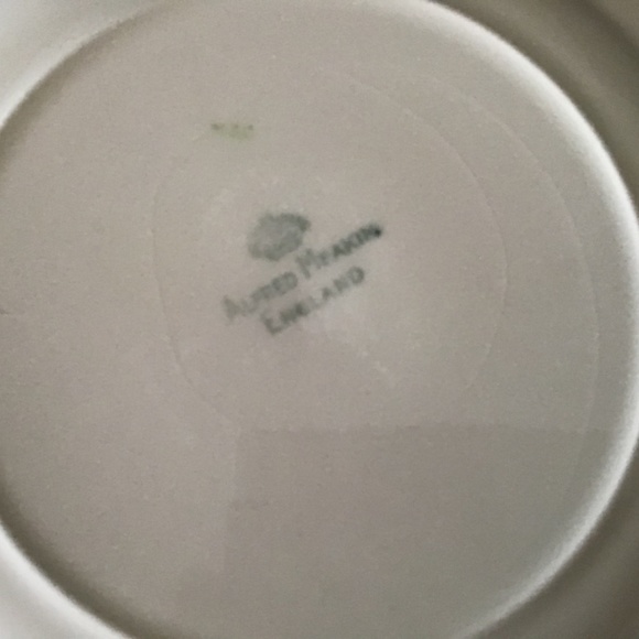 Vintage England Green Fruits Plate - Picture 3 of 5